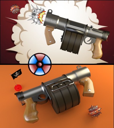 Sticky Bomb Launcher preview image 1